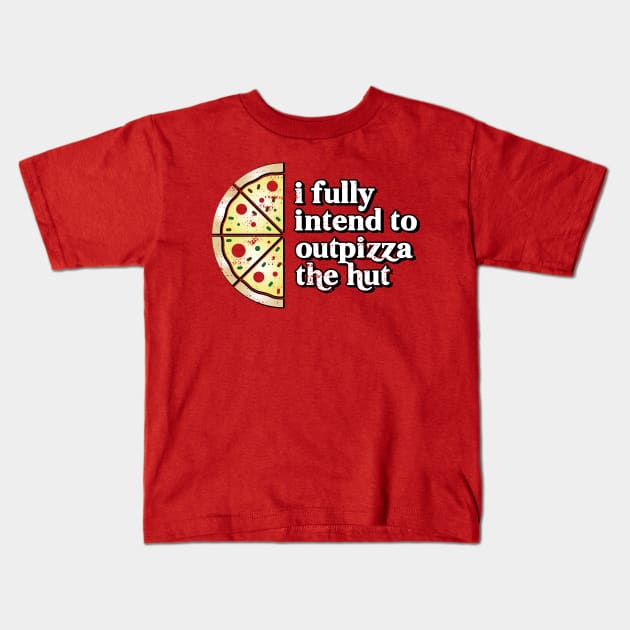 Out-Pizza'd Kids T-Shirt by ACraigL